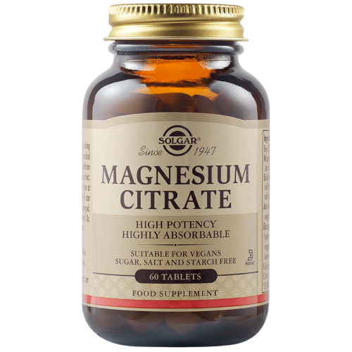 MAGNESIUM CITRATE 200 mg от Solgar - 60 tablets